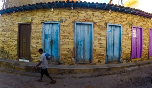  Centro da cidade  de Grão Mogol,  (MG)que foi construída  por escravos.    .( Foto Joel Silva / Folhapress. )